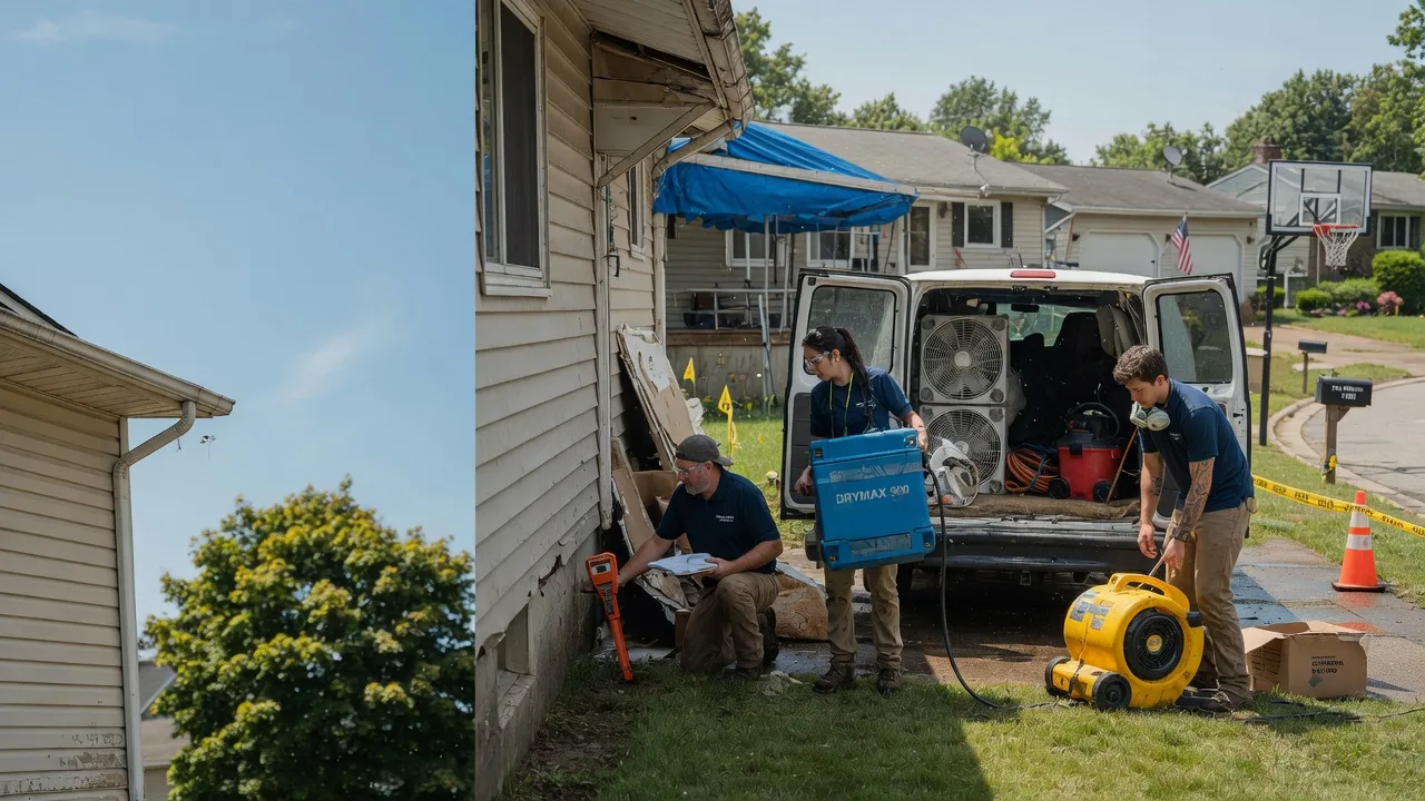 Ceiling Leak Cleanup in Grand Haven, MI near me
